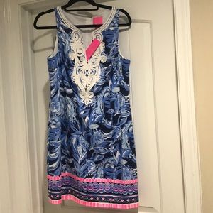NWT Lilly Pulitzer Gabby Stretch Shift Dress sz 12